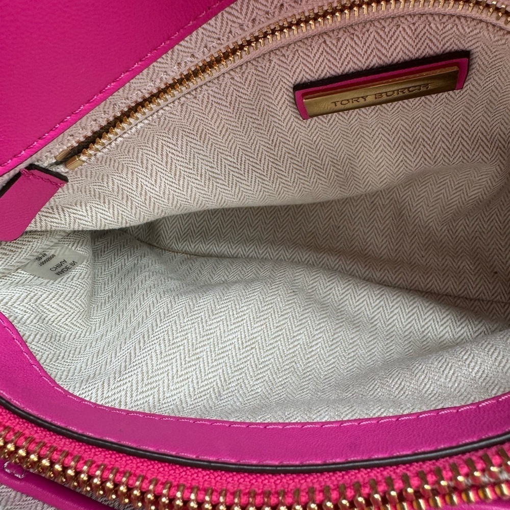 Tory Burch Pink Quilted Shoulder Bag | Good Condition - Picture 16 of 17